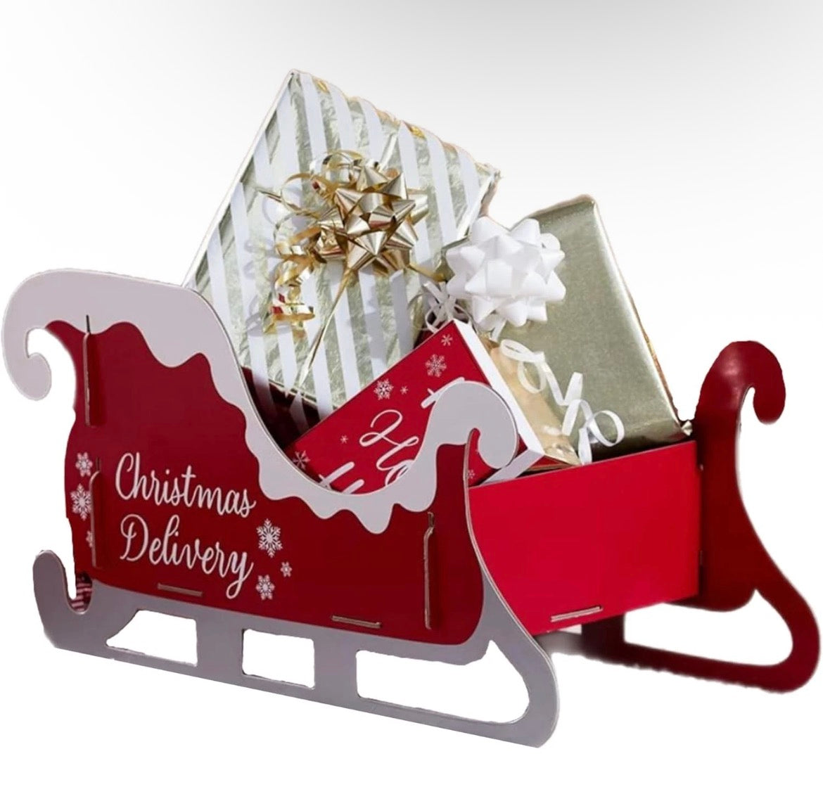 Santa Sleigh Holder Box