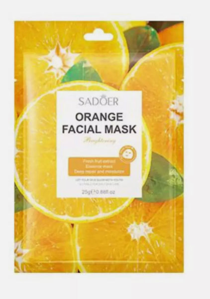 Orange Hydrating Face Sheet Mask