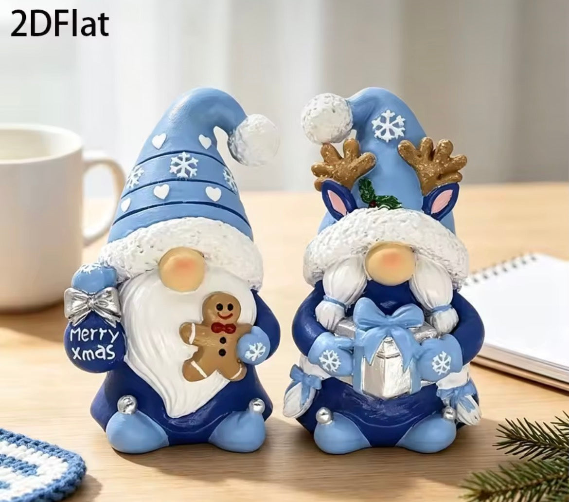 2pc Christmas Gnomes