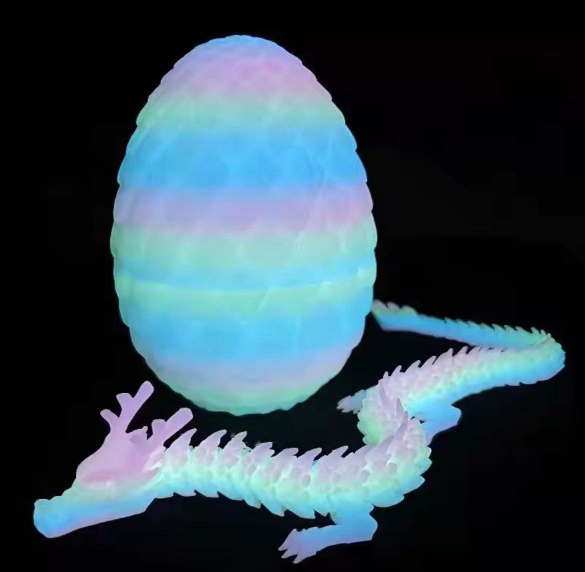 3D Mini Dragon Figure