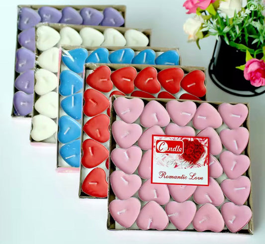 50pc Heart Wax Melts