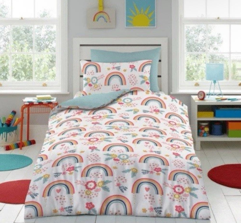 Single Rainbow Bedding Set