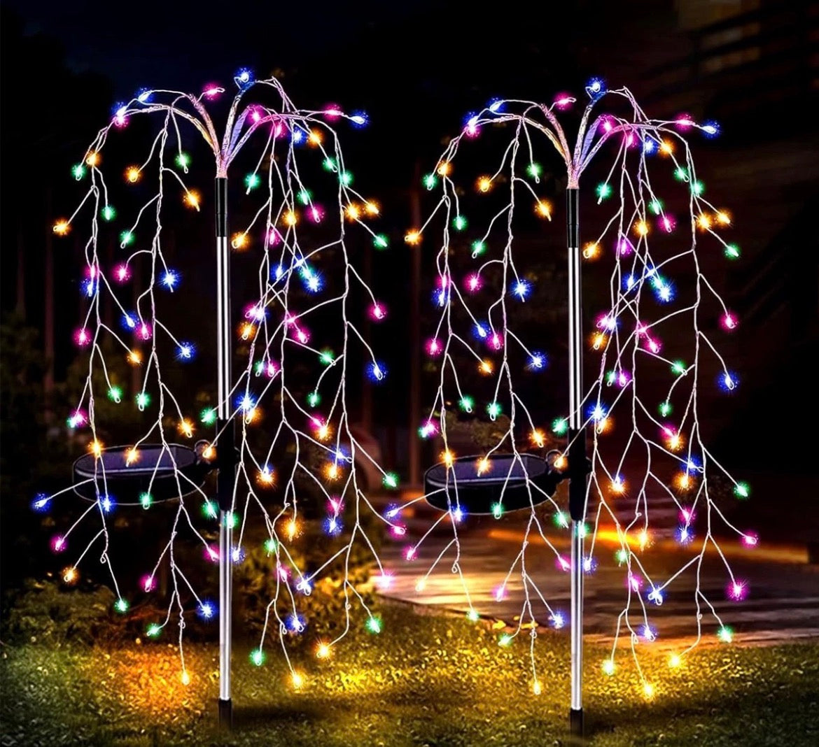 2pc LED Solar Power Lights