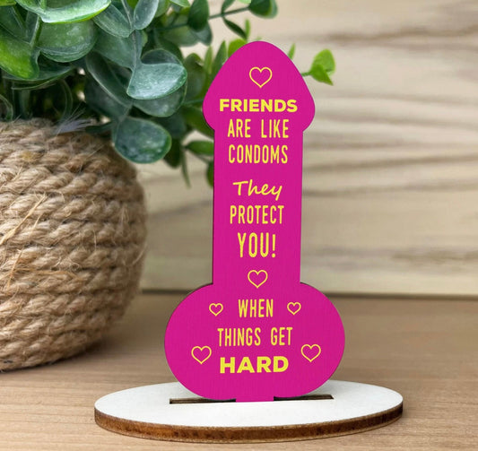 Friendship Plaque Novelty Gift
