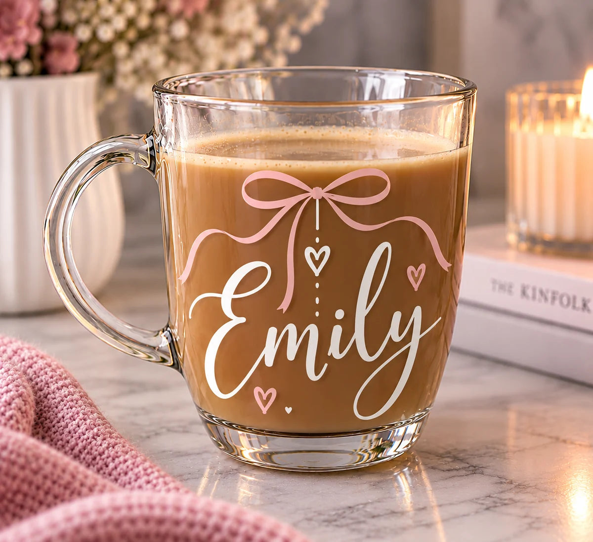 Personalised Glass Mug