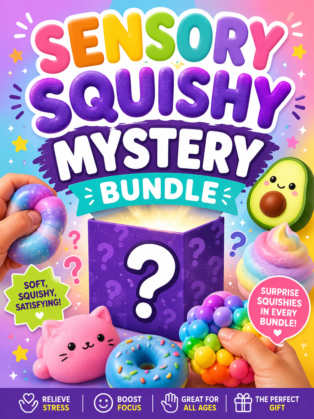 Sensory Squishy Mystery Bundle