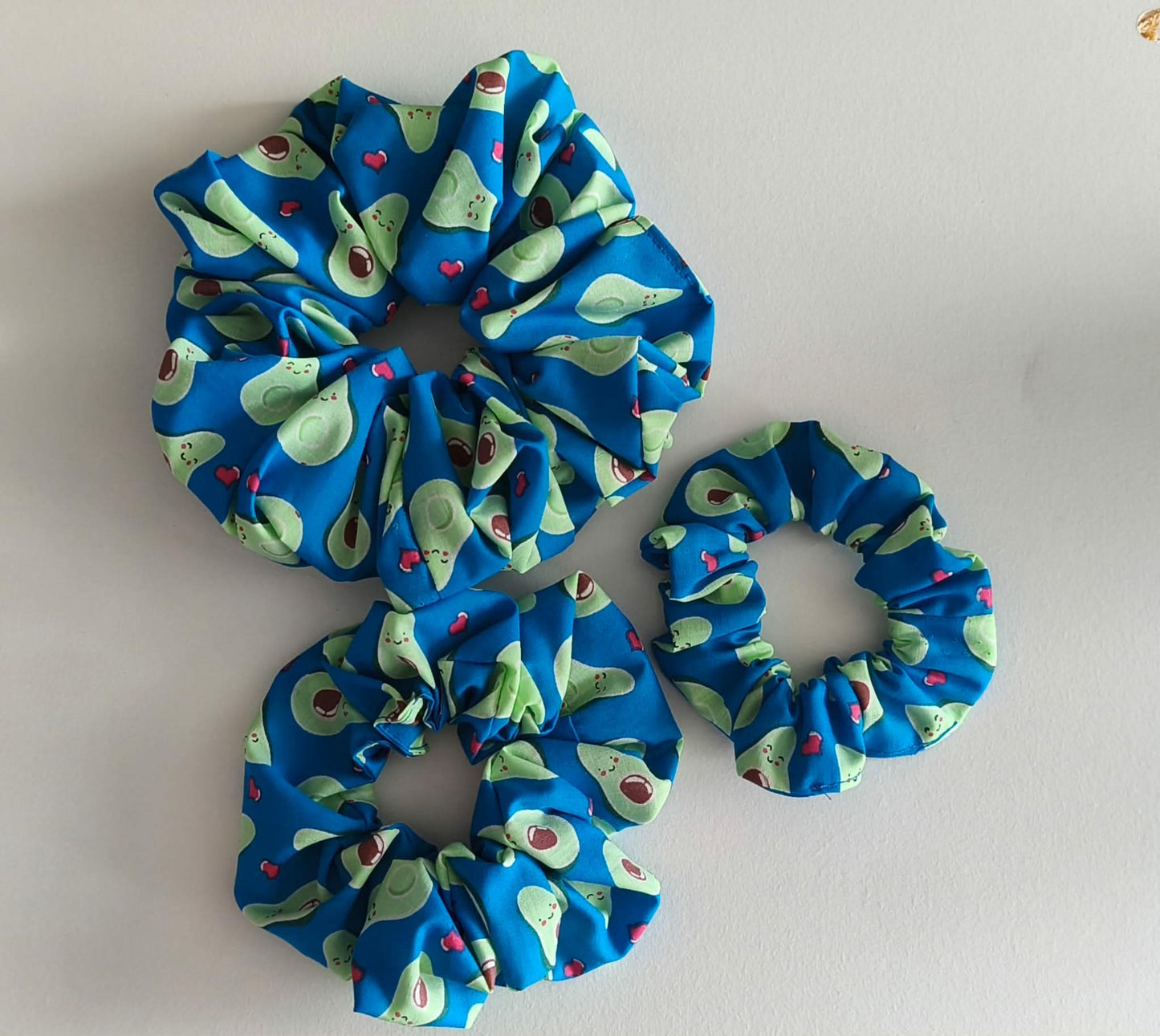 3 Handmade Scrunchies