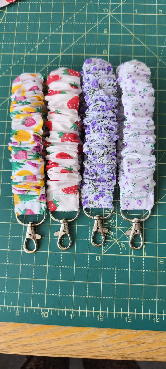 Scrunchie Keychains