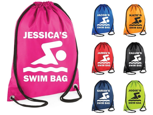 Personalised Swim Bag