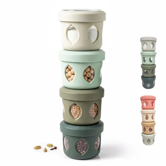 Stackable Snack Pots