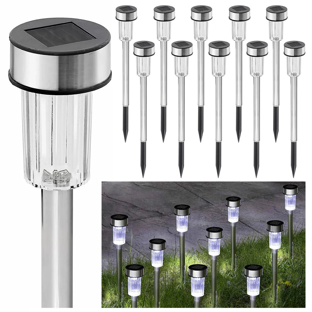 Solar Lights 10 Pieces