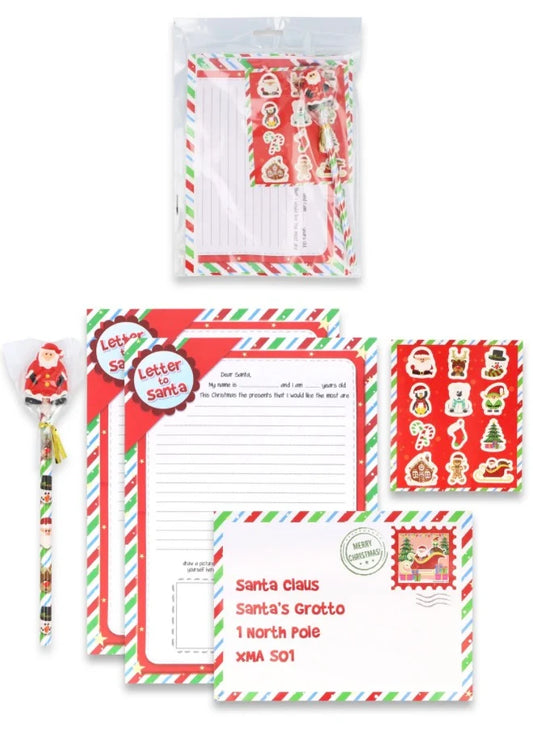Christmas Santa Letter Writing Kit