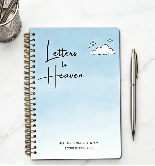 Letters To Heaven Notebook