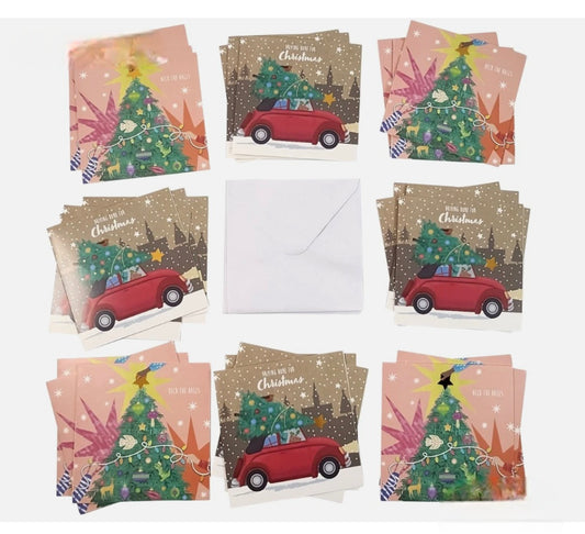 30 Christmas Cards 2 Designs
