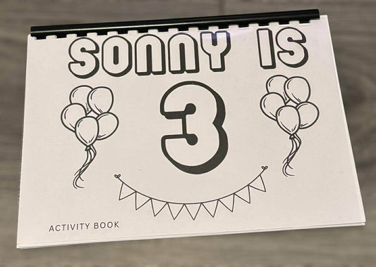 Birthday Activity Book