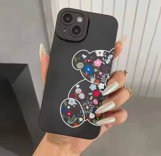 Floral Bear Samsung Case