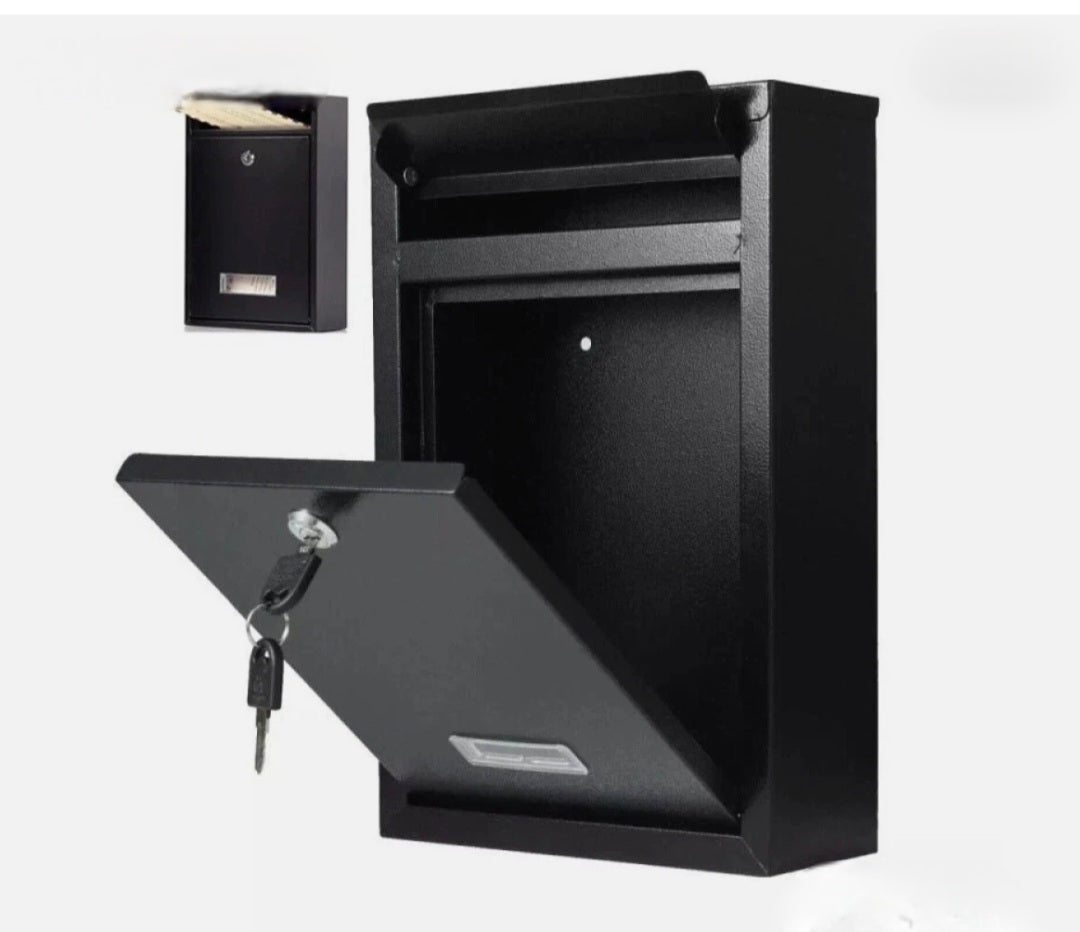 Large Lockable Wall Mounted Letterbox