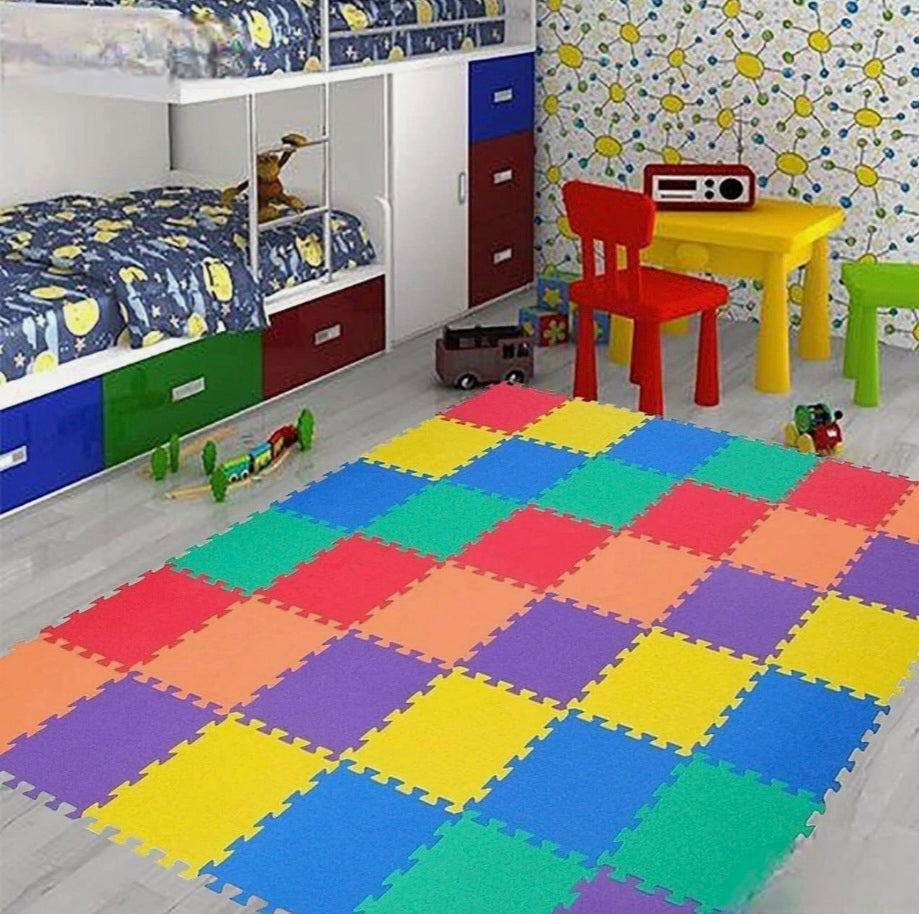 20 Pieces Multicoloured Foam Play Mats