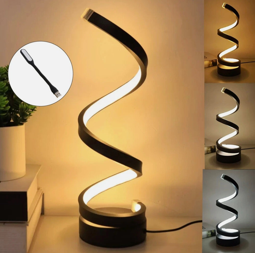 Spiral Table Lamp