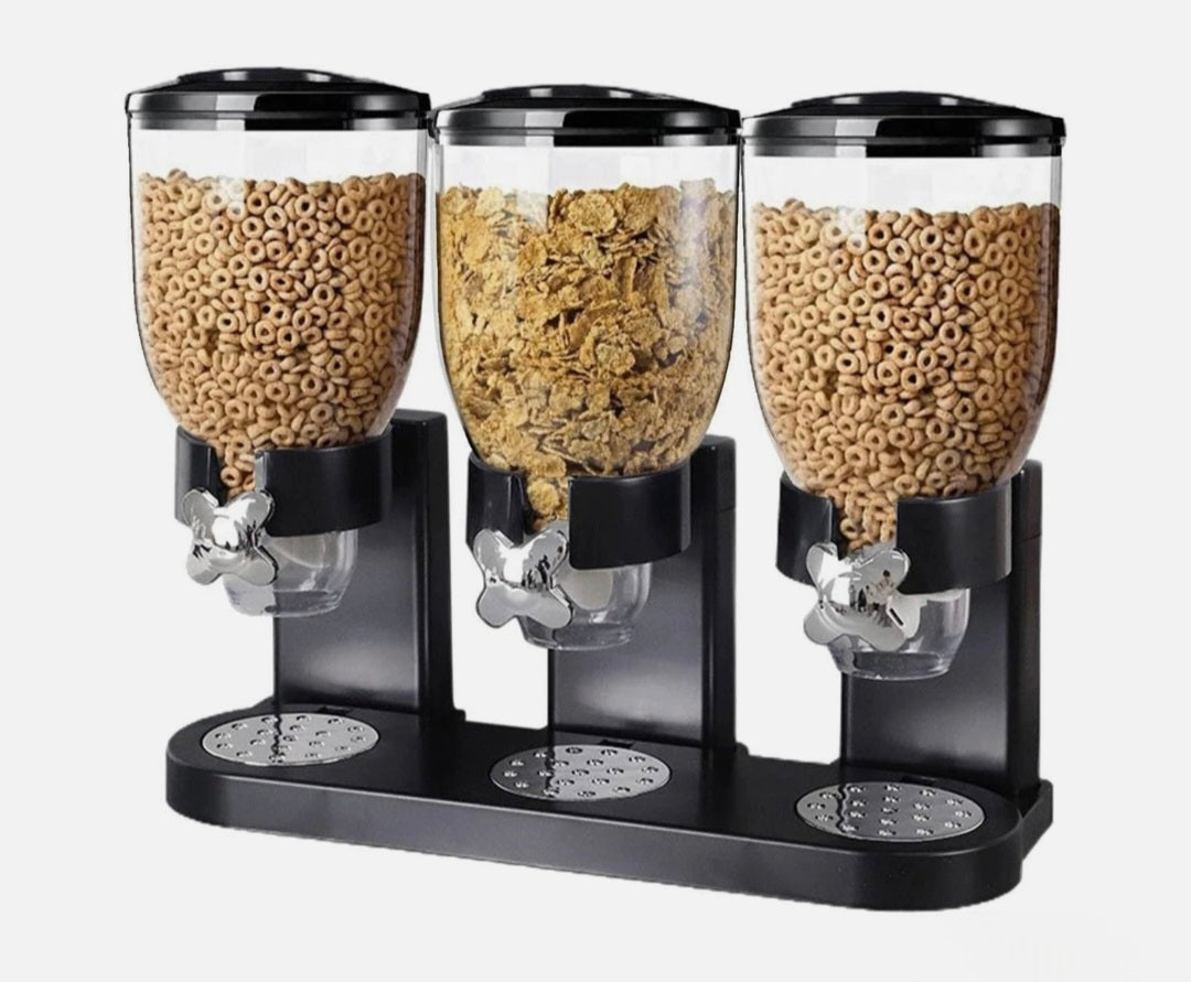 6L Triple Cereal Dispenser
