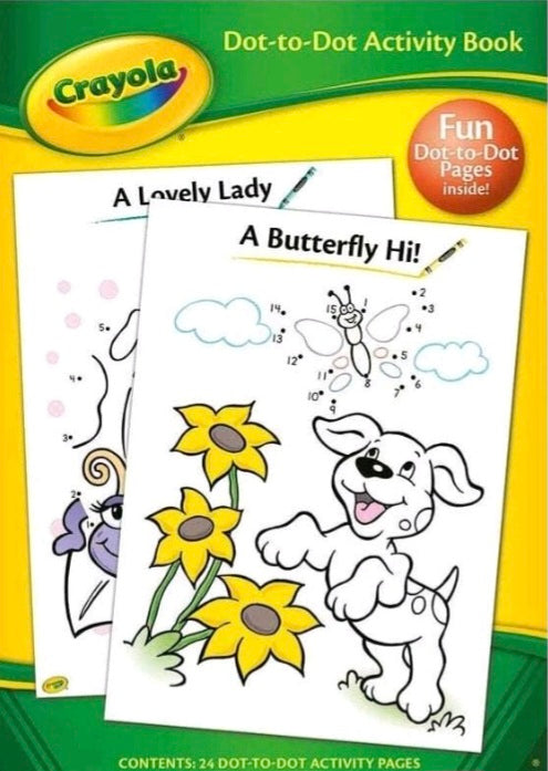 Crayola Dot To Dot Book