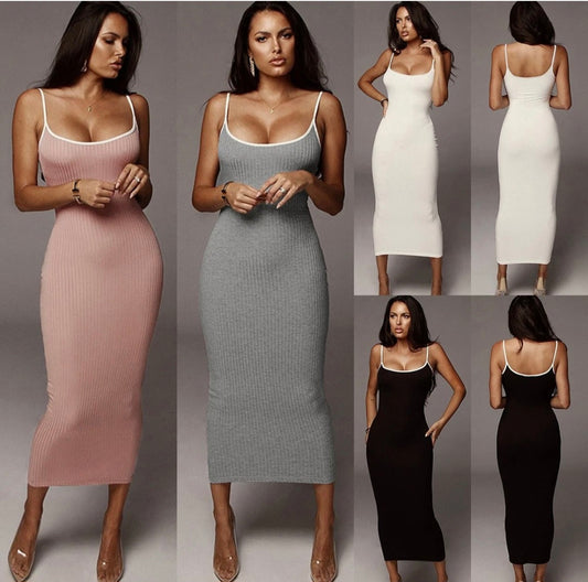 Ribbed Bodycon Dress