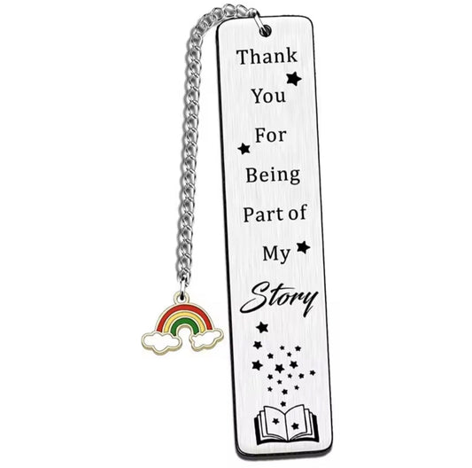 Stainless Steel Teacher Bookmark