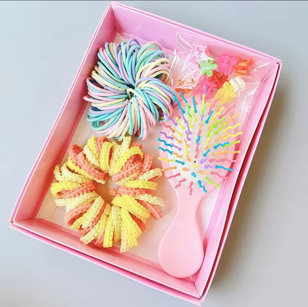 Hairbrush & Hairband Set