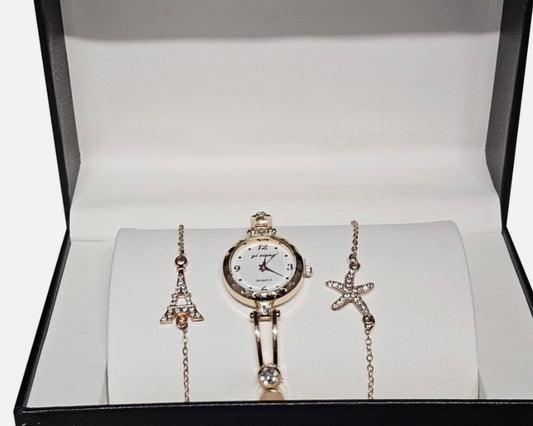 Womens Watch And Bracelet Set