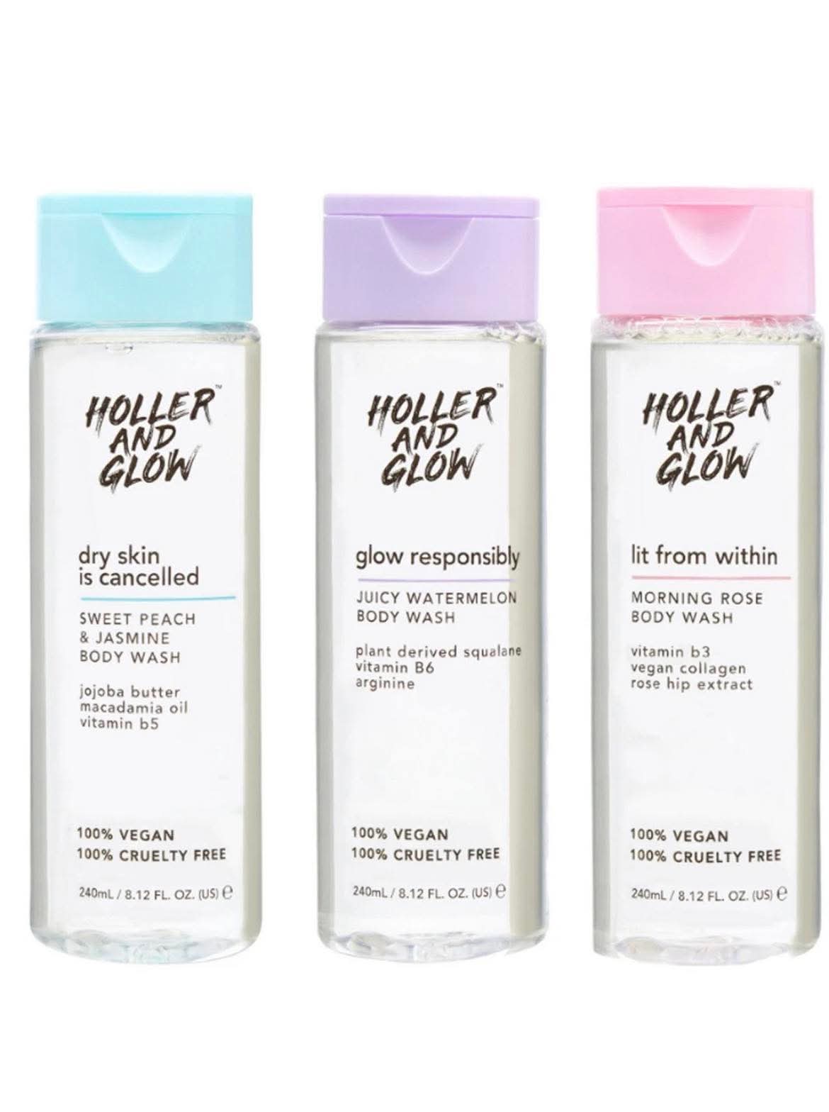 Holler & Glow Body Wash Set
