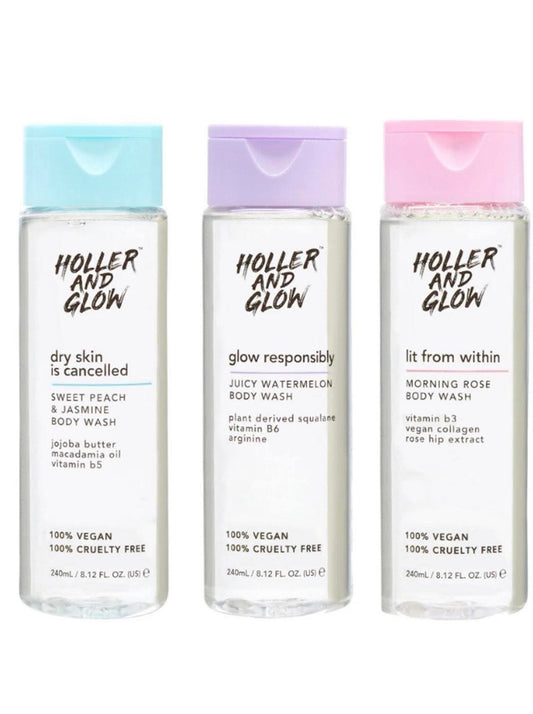 Holler & Glow Body Wash Set