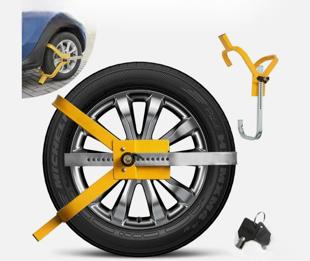 Wheel Locking Safety Clamp