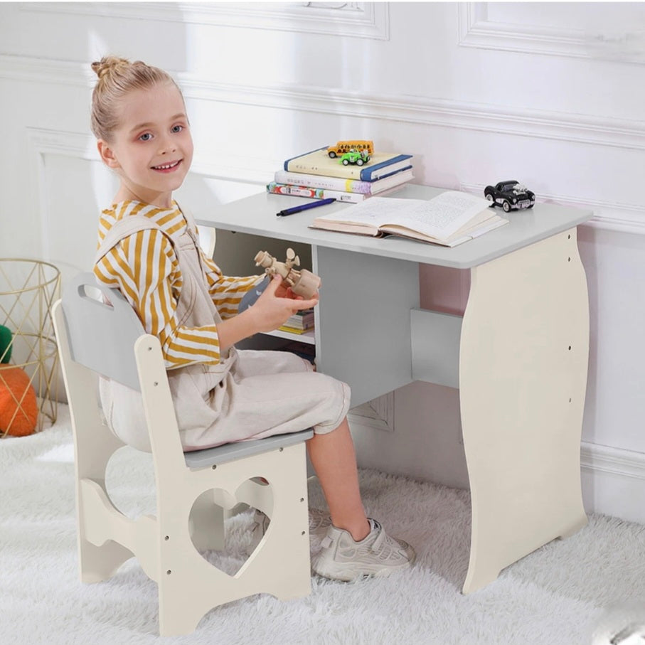Wooden Desk And Chair