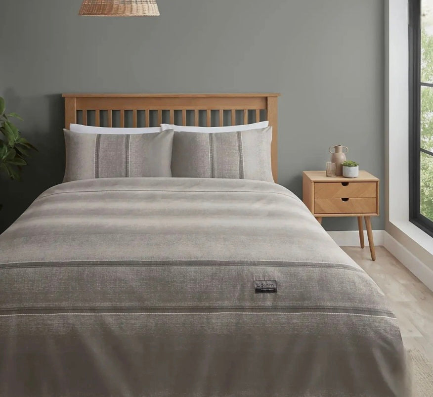 Denim Natural King Bed Set