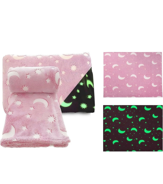 Glow in the Dark Fleece Baby Blanket