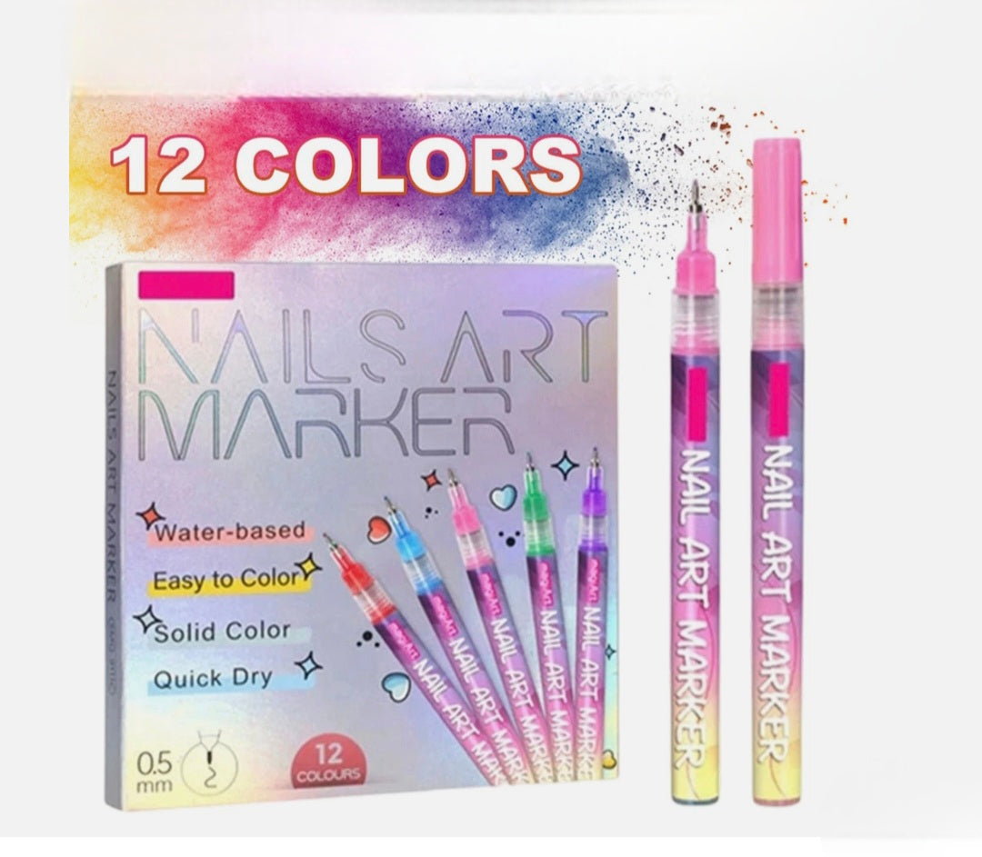 Nail Art Pen Set