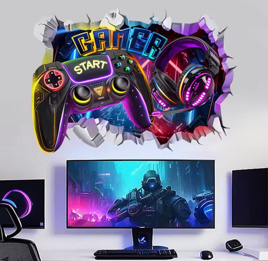 Gamer Wall Sticker