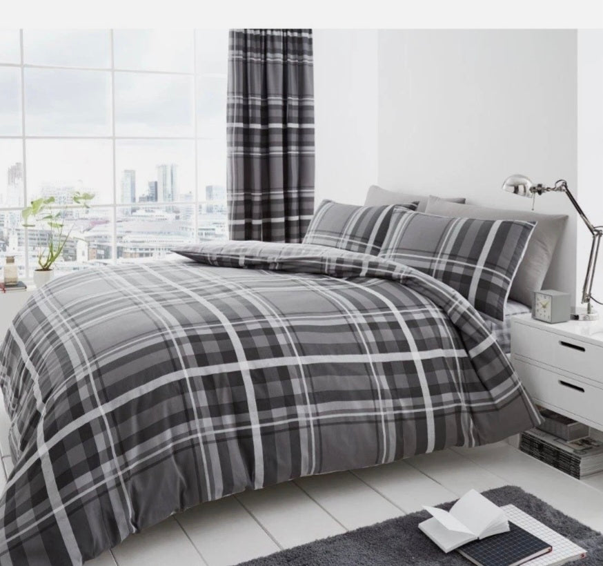 Check Double Bed Set