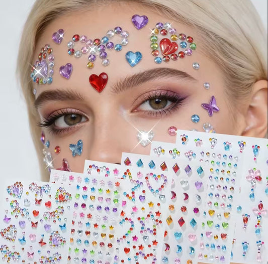 Face Gems 6 Sheets
