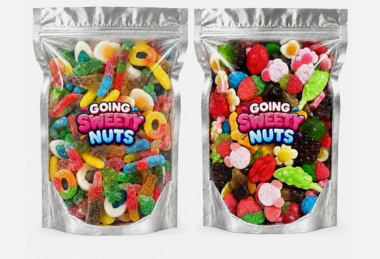 2 X 1kg Bag Of Jelly And Fizzy Sweets