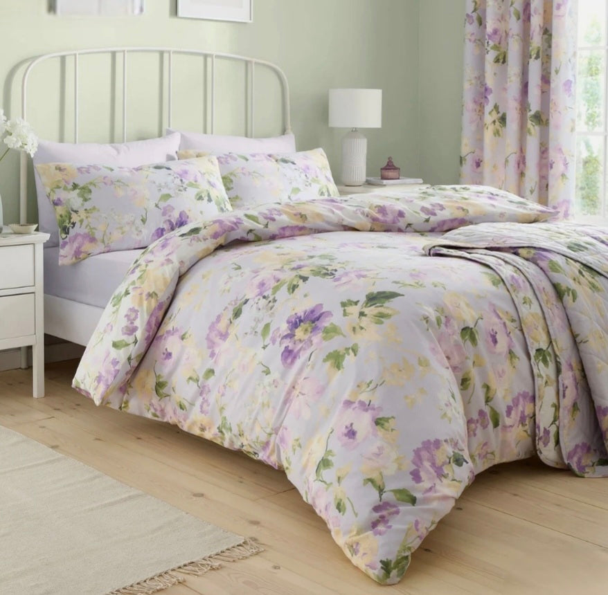 Lavender Double Bed Set
