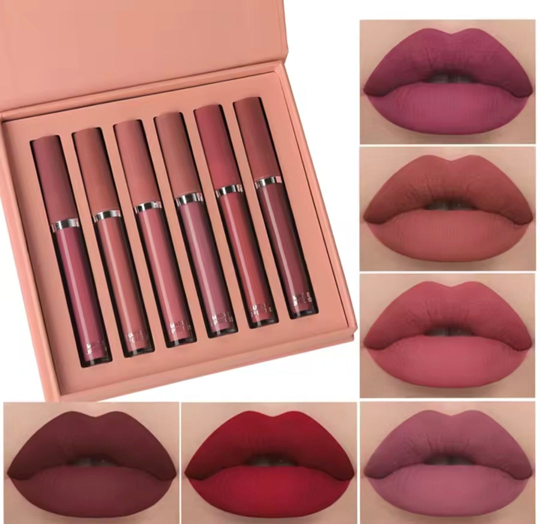 Matte Lip Gloss Set