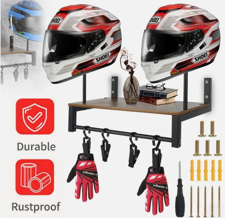 Motorcycle Helmet Holder