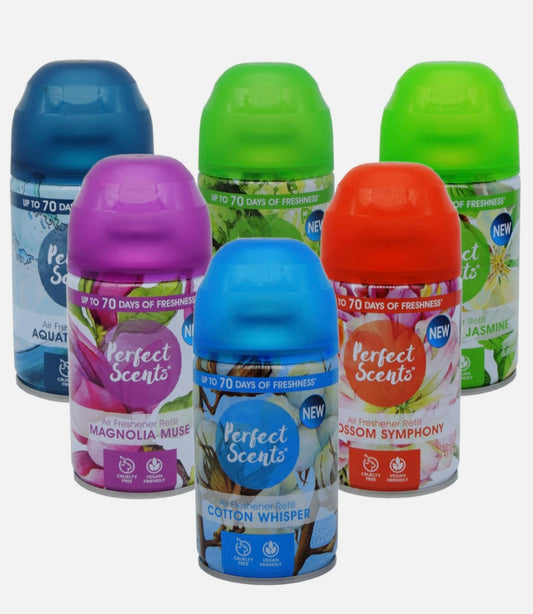 Perfect Scents Air Freshener Automatic Spray Refills 250ml 6Pck