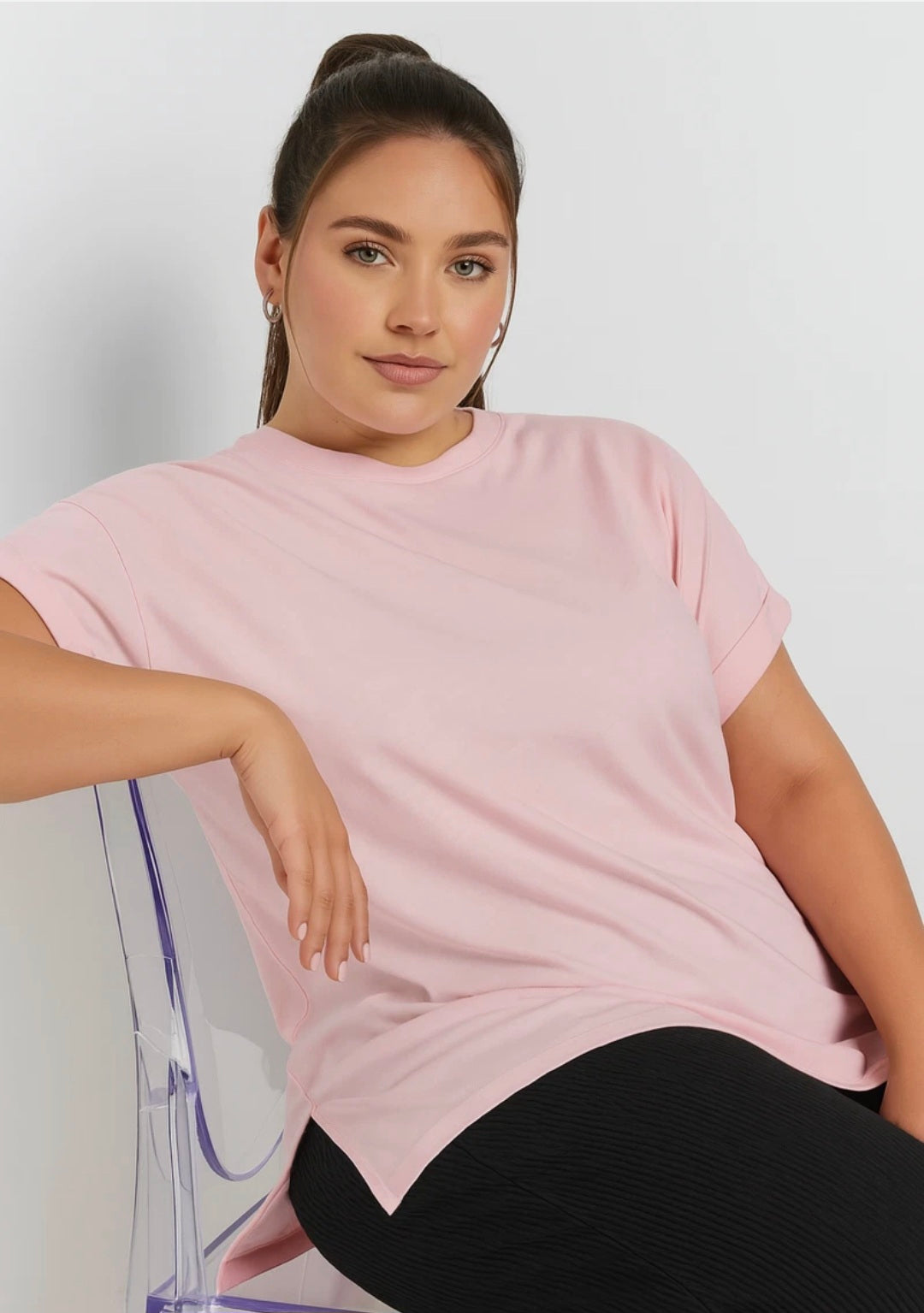 Pink Cotton Tshirt 26 - 28