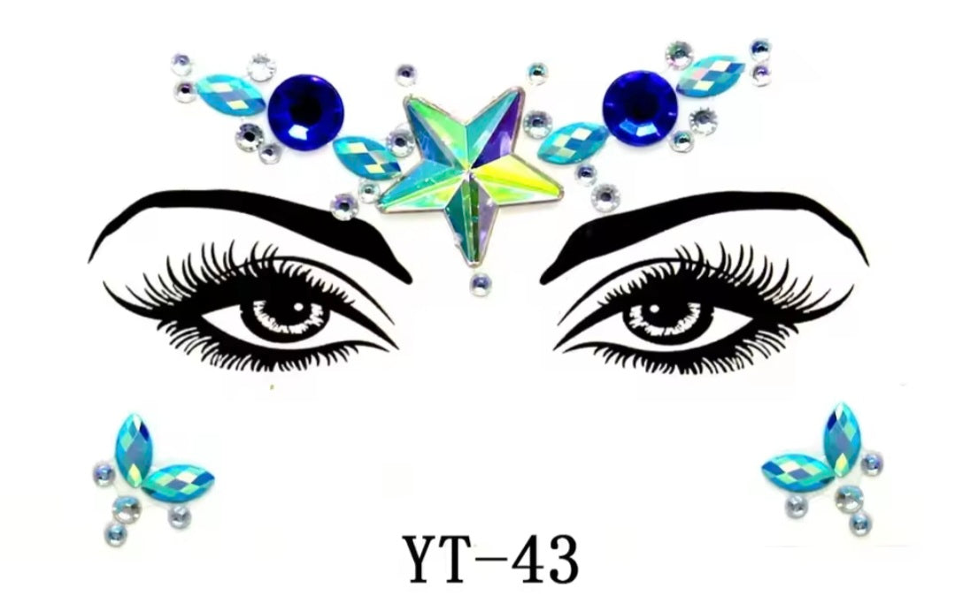 Rhinestone Face Jewels