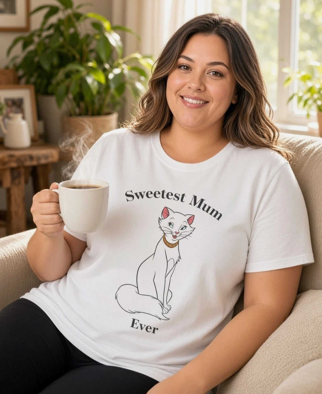 Sweetest Mum Ever Tshirt Plus Size