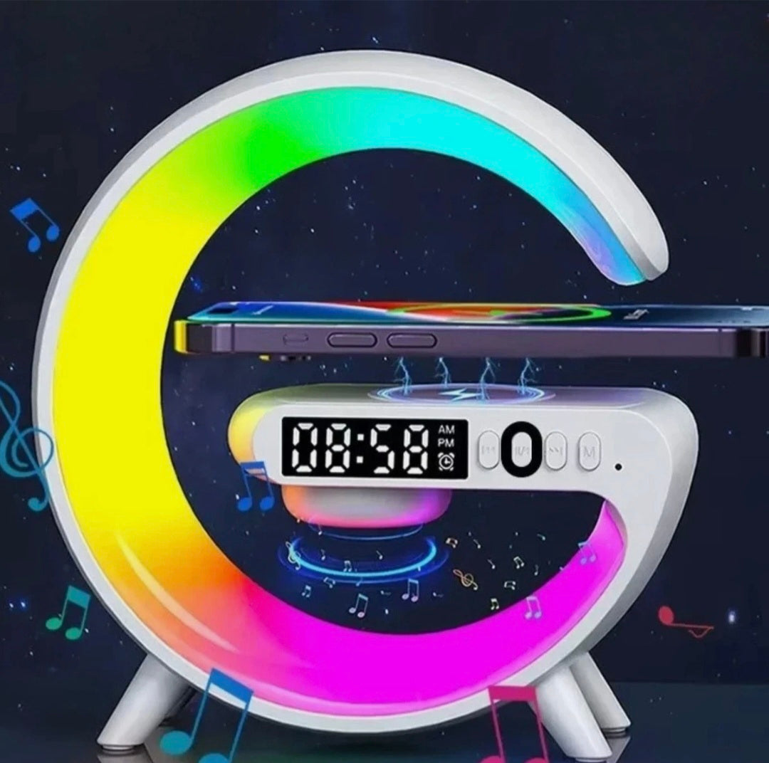LED Wireless Charger Speaker