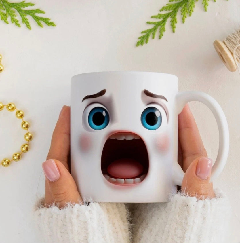 Emotion Face Mugs