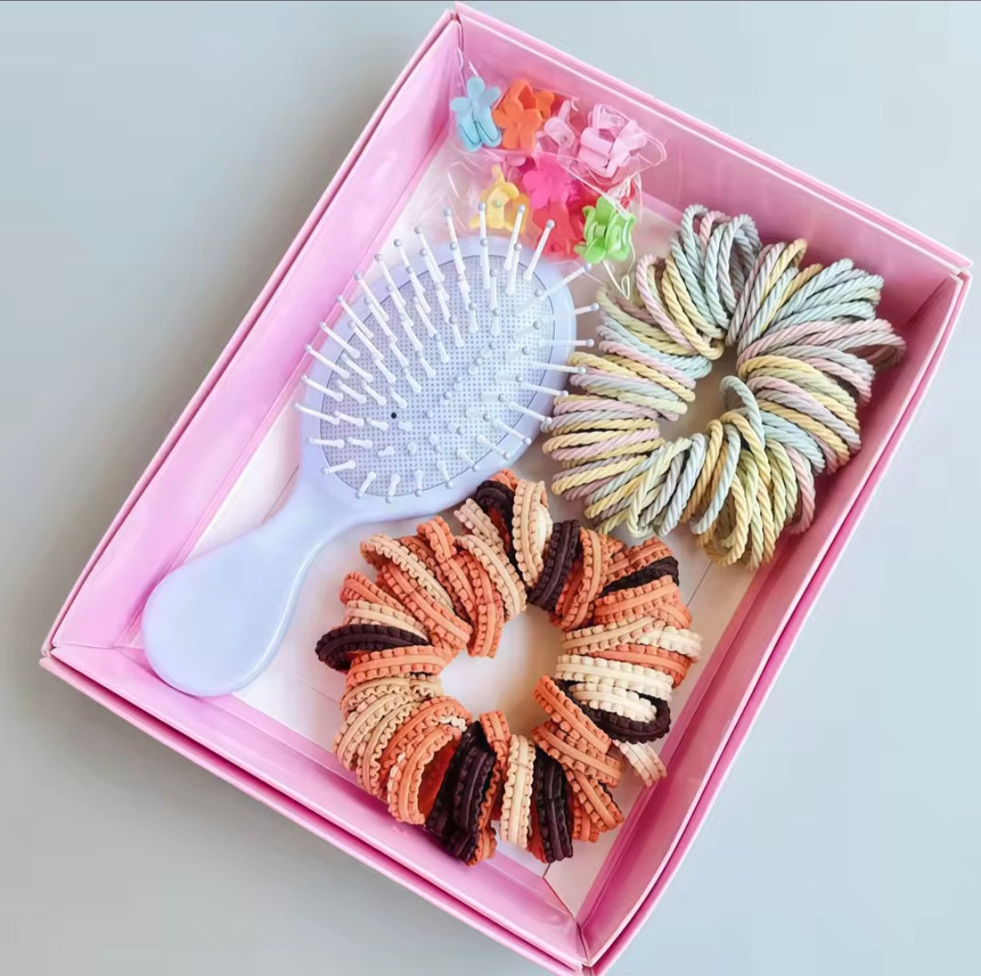 Hairbrush & Hairband Set